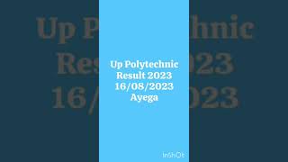 up polytechnic result 2023 kab aayega?
