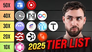 暗号通貨アルトコインランキング：5倍から50倍のポテンシャル！（2025年版ティアリスト）