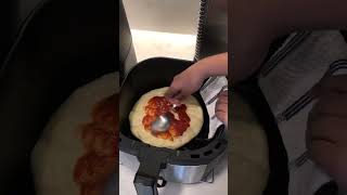 🍕Homemade Air Fryer Pizza: Crispy, Cheesy, Perfection! 😋✨ #PizzaLovers #AirFryerMagic #gourmia