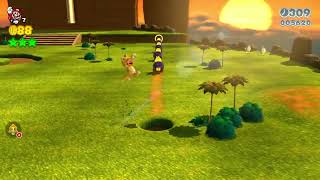 Purple plays Super Mario 3d world Sprawling Savanna video 46