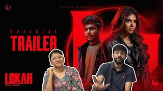 Lokah Chapter 1: Chandra | Official Trailer | Kalyani | Dulquer Salmaan | REACTION