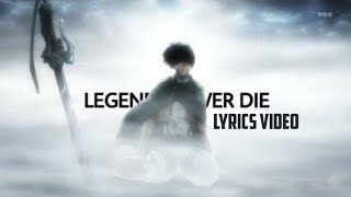 Attack on Titan | Levi Ackerman 「AMV」- Legends Never Die | Lyric Video