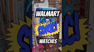 Found some cool Sonic watches at Walmart today ⌚️ #sonic