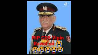 Rip CDS Vipin rawat 😭😭😭😭😭#army#jaihind#vipinrawat