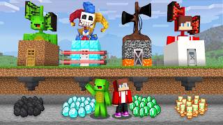 ジェイジェイとマイキーがセキュリティハウスのプロトタイプとサイレンヘッドを発見！？