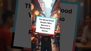 The Street Food Vendor Who Became a Restaurant Owner #motivation #levelupyourlife #businessowner