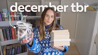 tbr prompt jar chooses my december tbr 🎄📖