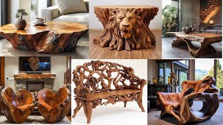 Organic Wood Furniture Design Ideas to Transform Your Living Spaces