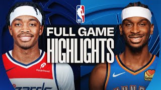 WIZARDS at THUNDER | FULL GAME HIGHLIGHTS | October 30, 2025