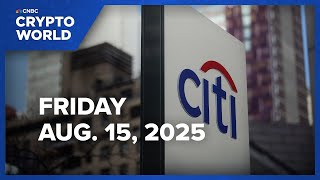 Citibank considers expanding crypto services to asset custody, stablecoins: CNBC Crypto World