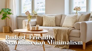 Budget-Friendly Scandinavian Minimalism: Transform Any Space Into a Stylish Nordic-Inspired Home