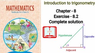 Introduction to trigonometry || Class-10 #NCERT_Mathematics_Chapter_8_Solution_Exercise_8.2