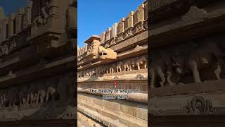 Beautiful Arts In khajuraho temple MP #exploremadhyapradesh #khajuraho #tourism #mp #art