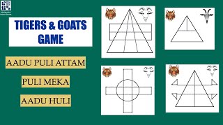 Aadu Puli aata II PULI MEKA II Different types of boards  used for playing