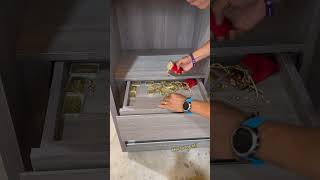 DIY wooden furniture with hidden drawer #furniture #hidden #viral #shortsviral