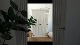 Amazing transformation! Vintage Cabinet makeover #before&after