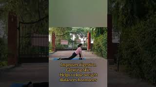 Surya namaskara🙏#sunsalutation #suryanamaskar #weightloss #stayhealthy