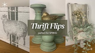 From Drab to Fab: Thrift Flips for Spring / Milk Paint Projects