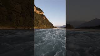 Arrival over the Rhine | Sunset Rapids & Cinematic Power #fpv #transformers  #cinematicdronefootage