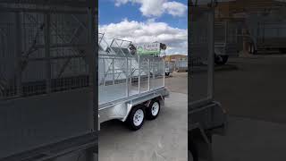 9 x 5 tandem box trailer galvanised 300 mm  side 2000 KG U Beaut Trailers