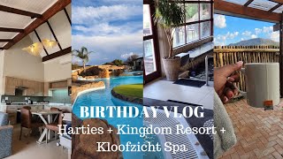 Vlog: Birthday Weekend | Harties Aerial Cableway | Kingdom Resort | Staycation | Kloofzicht Spa 