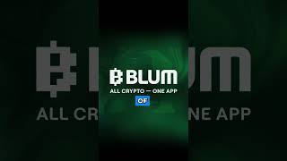 The New Crypto App: BLUM! 🔥 #cryptocurrency #crypto #cryptocurrencytrading