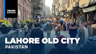 Lahore Pakistan Old City Walking Tour | 4K ASMR | Historic Streets & Iconic Street Food
