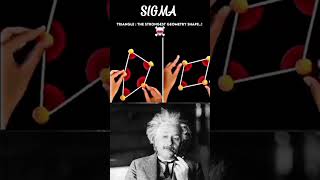 The strong geomatry shape- Albert Einstein #scientist #einstein  #motivation #inspiration