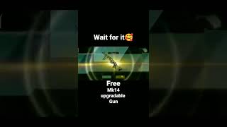 Free MK14 gilded galaxy upgradeable gun. #pubgm #bgmi #batman gaming