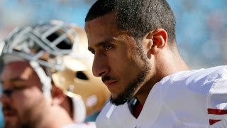 NFL star continues national anthem protest