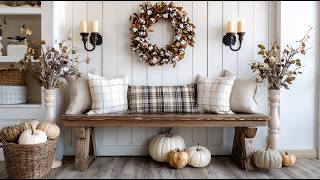 16 Fall Vintage Decor Ideas of Joanna Gaines's Style: Farmhouse Home Full Warmth & Organic Beauty