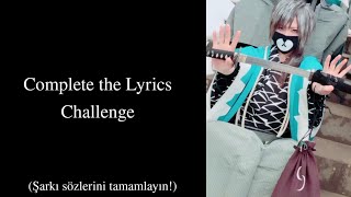 Mafumafu Complete the Lyrics Challenge #mafumafu #まふまふ