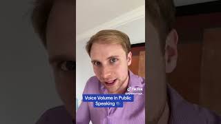 How to use Voice VOLUME in Presentations  #confidentspeaking