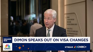 JPMorgan CEO Jamie Dimon speaks out on H-1B visa changes