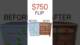 Refinishing an old dresser with a faux rust technique. #upcyclingfurniture #fauxrust #diyrust