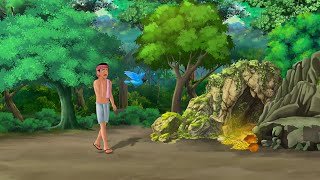 नीली चिड़िया और छुपा हुआ गुप्त गुफा | Moral stories | Hindi cartoon story | kahani | hindi kahaniya