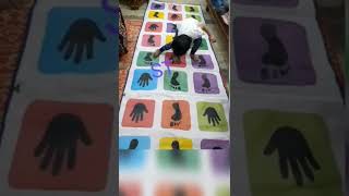How to play Hopscotch!!Kids playing activity!!#kidsitems #shorts #ytshort