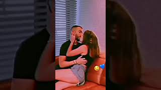 Hot couple kissing video 😘#shorts #short