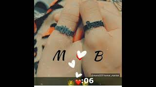 M❤️B love status video😍😍😍 #lovestatusvideo #newlovestatus #monu_mandal