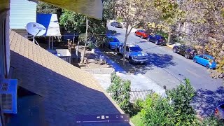 Santa Ana drive-by shooting captured on video
