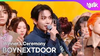 (Interview) Winner's Ceremony - BOYNEXTDOOR🏆 [Music Bank] | KBS WORLD TV 251031