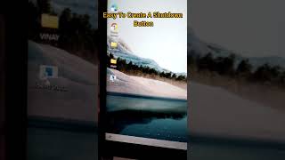 This Is Crazy Much Watch If You Use This Button. Created a Shutdown Button #create #shutdown #button