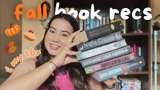 fall book recommendations + my tbr 🍂🎃