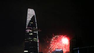 Saigon Fireworks on Sept 2, 2015