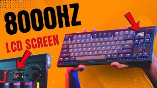 Cherry Xtrfy MX 8.3 TKL Wireless, Bluetooth, Wired, RGB & LCD Screen, MX2A Switches and 8000Hz