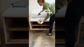 Painting laminate furniture: tips for a flawless finish