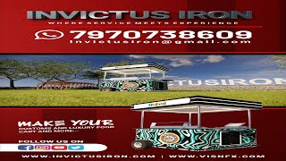 Chai & Tea Food Cart | Luxury Tea Stall (4x3') | By @invictusiron #chai #foodcart #chailover #tea