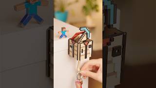 Minecraft Crafting Table Key Hook #minecraft #3dprinting #craft #diy #shorts