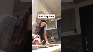 Simple Tray DIY How to: https://citygirlmeetsfarmboy.com/how-to-make-a-wood-tray-with-wood-glue/