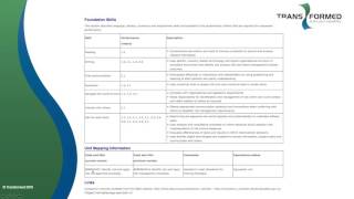 VET Jargon Series #6  What is a Unit of Competence?